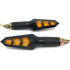 Alchemy Parts Motorcycle LED Indicator - Very Bright - Homologated / E-Approved 1 Pair