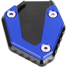 Motorcycle Side Stand Extension Stand Extension Anti-slip Side Stand Bracket Suitable for MT 07 FZ 07 TRACER 700 2014-2019 (Blue)