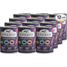 Fresco Complete Plus (Durable B.A.R.F.) 12 x 400 g triušienos su jautiena drėgnas ėdalas šunims be grūdų, be dirbtinių priedų