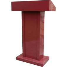 Stehendes Podium Mit 2 Ebenen Von Lagerung Und Lagerung Rednerpulte Leitplanke Design Kanzeln Geräumige Tischplatte Podium