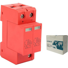 LANTRO JS Surge Protection PV System, 2-Pin 1000 V 40 KA Solar Surge Protection Device Low Voltage Arrester