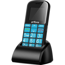 artfone Big Button Handy f¨¹r ?ltere Menschen, Dual SIM Unlocked Senior Handy mit SOS-Taste, einfach zu bedienen Basic Handy, 1400 mAh talpos baterija, didelė rankinė, Taschenlampe, FM radijas