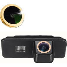 Žuvies akies vaizdo atbulinės eigos kamera Automobilio galinio vaizdo kamera Parkavimo pagalbos pakeitimas VW Beetle Passat CC Polo Golf Scirocco Phaeton Seat Leon Skoda Superb Estate Vandeniui atsparus naktinis matymas