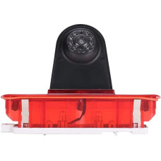 HD automobilio priekabos transporterio atbulinės eigos sistema Stabdžių žibintų atbulinės eigos kamera Stogo kamera Parkavimo pagalba su reguliuojamu kampu Suderinama su 