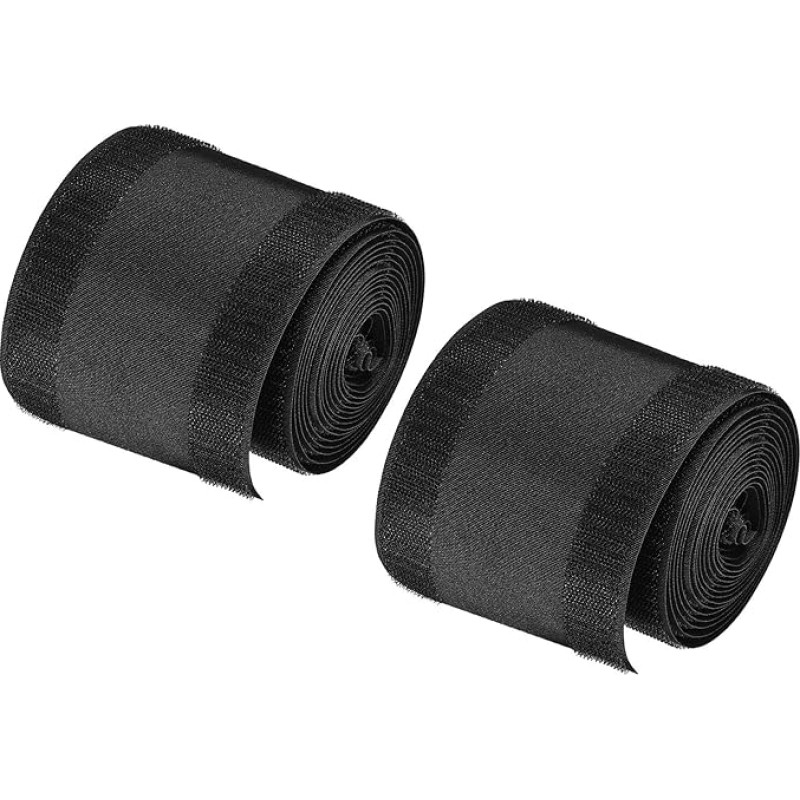 tiekimo žemėlapis Kabelgriffleiste Bodenkabelabdeckung Schutz Kabel Protector Kabelschutz Kabelmanagement 3 m Länge 9,9 cm Breite Schwarz 2 Stück