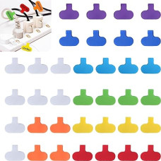 GOLD DEER Cable Labels for Labelling Cable Labels, Cable Labels for Electronics, Cable Labels, Plant Labels, Wire Organiser for Cords, Key Labels, Cable Management,