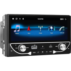 Rimoody 2+64G Wireless Carplay Android Autoradio 2 Din, 6.86 Zoll 2 Din Autoradio mit HD Touch Bildschirm mit Android Auto Mirror Link WiFi GPS Navi FM/AUX/USB/EQ Lenkradsteuerung Rückfahrkamera