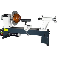 AFLEPCBRQ Daugiafunkcinis stalas mini staliaus darbams 750 W, 475 x 254 mm, greitis 760/1100/1600/2200/3200 apsukų per minutę, skirtas medžio darbams, 