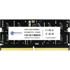 ByteFest DDR5 RAM 32GB 5200MHz PC5-41600 CL42 1.1V SODIMM On-Die ECC 262 kontaktų žaidimų atmintis nešiojamiesiems kompiuteriams