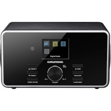 Grundig DTR 4500 DAB+ Digital Radio, Black