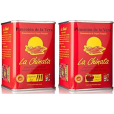 La Chinata Smoked Paprika Powder, 1 Sweet 160 g & 1 Hot 160 g