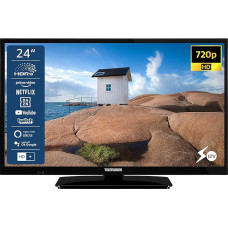 TELEFUNKEN XH24SN550MV 24 Inch TV/Smart TV (HD Ready, HDR, Triple Tuner, 12 Volt) - 6 Months HD+ Included [2023]