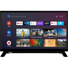 Toshiba 24WA2063DAZ 24 Inch TV/Android Smart TV (HD Ready, HDR, Google Play Store, Google Assistant, Triple Tuner, Bluetooth) [2023]