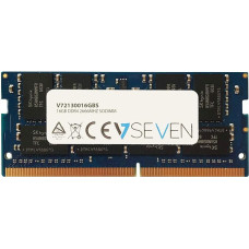 V7 DDR4 PC4-21300 - 2666MHZ 1.2V SO DIMM atmintis - 16 GB, 1 x 16 GB, DDR4, 2666 MHz, 288 kontaktų DIMM