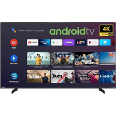 Toshiba 65UA5D63DGY 65 Inch TV / Android TV (4K Ultra HD, HDR Dolby Vision, Smart TV, Play Store & Google Assistant, Triple Tuner, Bluetooth) [2023], Black