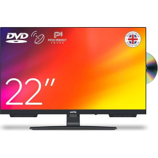 Cello C2224F 22 Inch Full HD LED TV with Frameless Design Integrated DVD Player Triple Tuner (DVB-C/-S2/-T2) Pitch Perfect Sound Ideal for Small Spaces [2024]