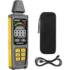 EMF matuoklis, MESTEK 5 in 1 EMF spinduliuotės detektorius EF/MF/Radijo dažnio lauko elektromagnetinis, įkraunamas namų EMF detektorius