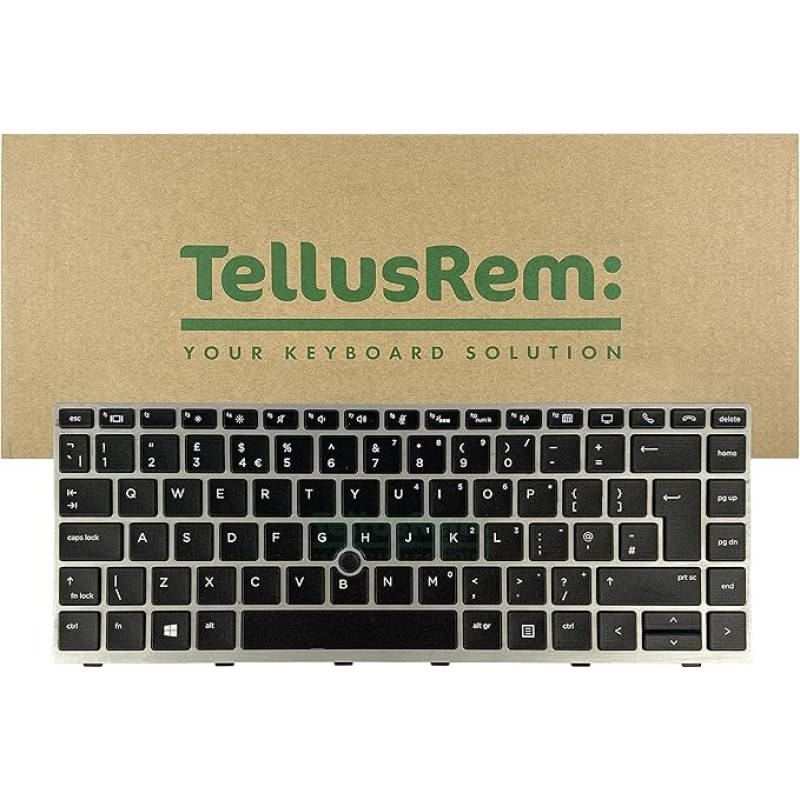 Replacement Keyboard UK Backlight for HP 840 G5, 840 G6, 745 G5, 745 G6, ZBook 14u G5, 14u G6