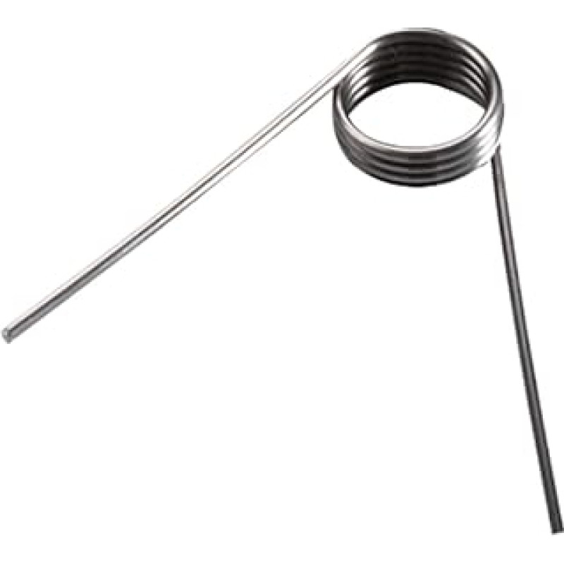 Edelstahl-Torsionsfedern, 10pcs Wire Diameter 1.2mm, Outer Diameter 6.5mm, Spring Steel Mechanical Angle 120°, 1.2x6.5mm-6 Turns - 120°(1.2x6.5mm-6 Turns - 60°)