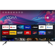 SMART TECH Smart TV, 43 Inch 4K UHD, VIDAA OS, WiFi, DVB-T2/C/S2, HbbTV, Netflix, YouTube, Prime Video, Dolby Audio, HDMI, USB, 2023 [43UV10V1]