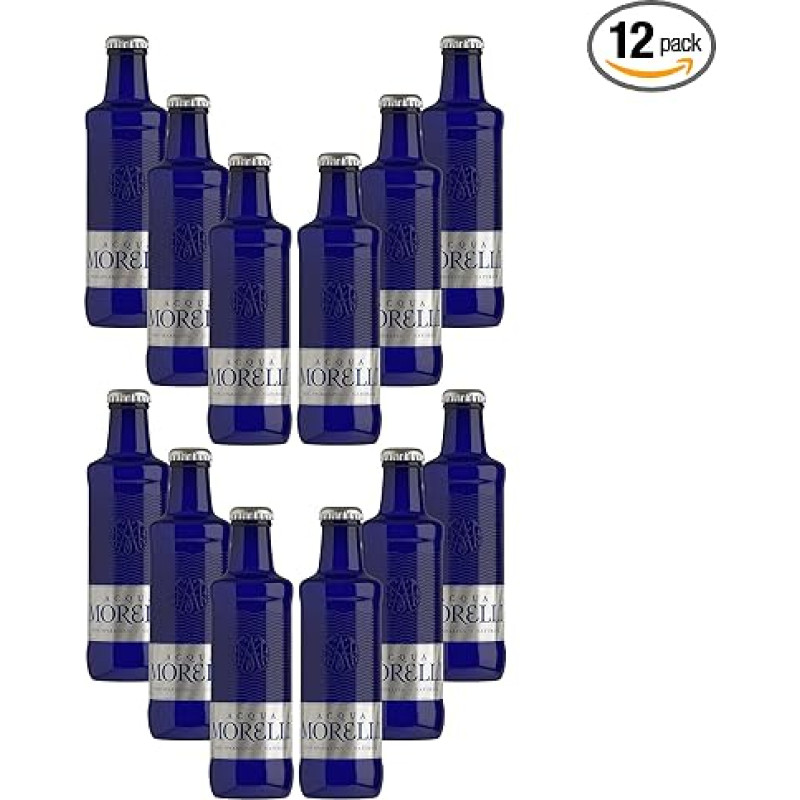 Acqua Morelli Naturale 12 x 0,25 l negazuoto vandens po 250 ml su užstatu daugkartiniam naudojimui