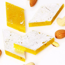 Ghasitaram Gifts Indian Sweets - Pure Kesari Kayu Katli (800 GMS)