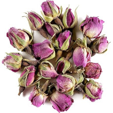 Damascus Rose Buds Organic Tea - Soothing Sweet - Organic Pink Damascena Bud - Sweet Rose Petals - Rose Petal Tea - Rose Buds Germ Rose Tea Rose Petals Tea Rose Buds Rose Tea Rose Tea Rose Buds Rose