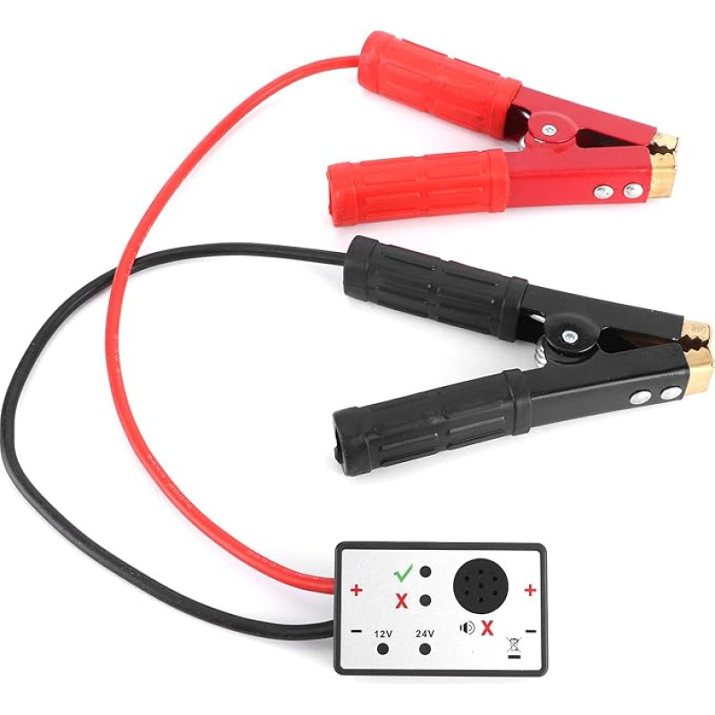 Keenso Car Surge Protection 12 V/24 V 150 mm Rectangular Metal Surge Protection Electronics for Welding or Starting