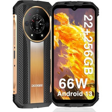 DOOGEE S110 atsparus išmanusis telefonas, 22GB + 256GB/2TB 