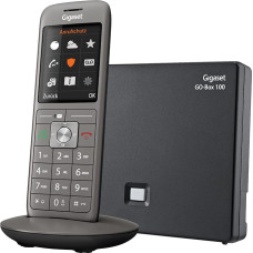 Gigaset CL690A SCB Cordless DECT Telephone with Answering Machine Intelligent Protection Against Unwanted Calls Large Colour Display Extra Large Telephone Book for 400 Contacts Metal Anthracite
