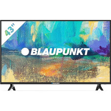 Blaupunkt BS43U3012OEB Smart TV 108 cm (43 Inch) 4K UHD TV (Miracast, Triple Tuner, HDMI) [Model Year 2020]