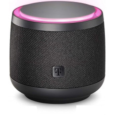 Deutsche Telekom Speaker der Telekom in schwarz | smarte Sprachsteuerung per WLAN über Lautsprecher zur Steuerung von MagentaTV & SmartHome | integrierter Spachdienst Alexa