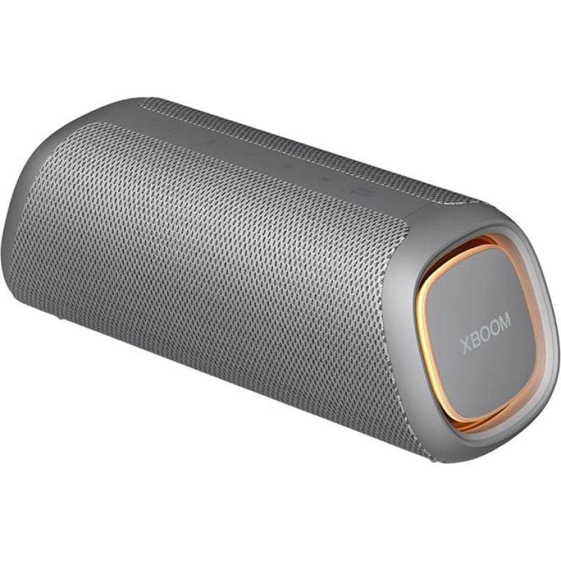 LG XBOOM Go DXG5 Portable Bluetooth Speaker (20 Watt, Google Assistant, Siri, Lighting) - Grey