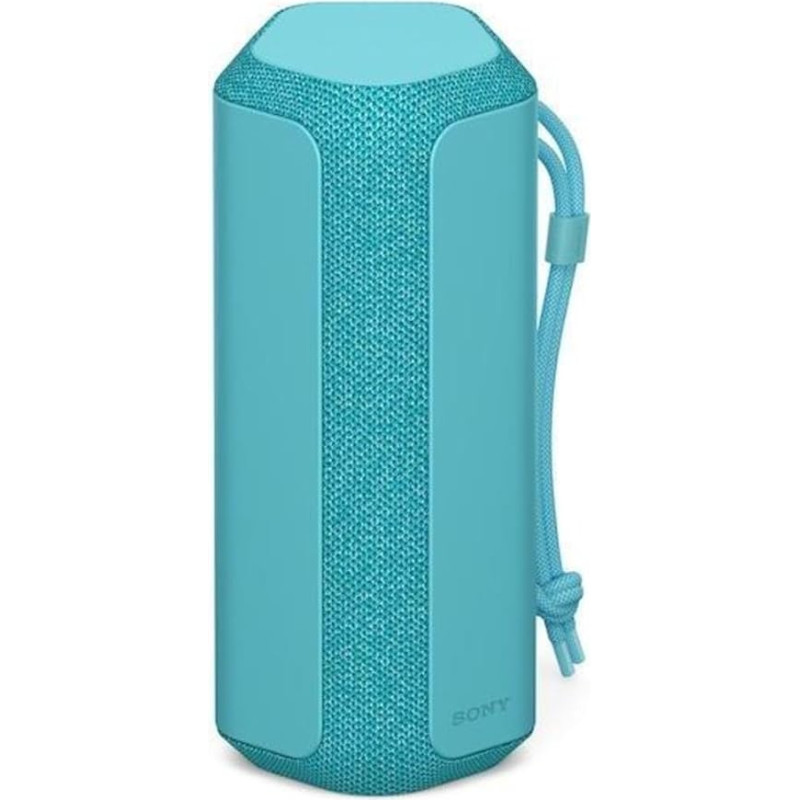 Sony SRS-XE200 - Portable Wireless Bluetooth Speaker with Wide Sound and Carrying Strap - Waterproof, Shockproof, 16 Hours Battery Life and Quick Charge - Blue