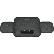 Matosio Octopus Pro2 Conference Speaker with Microphone Bluetooth and USB, 2 Wireless Expansion Microphones, Voice Recording up to 10 m, for Large Conference Rooms