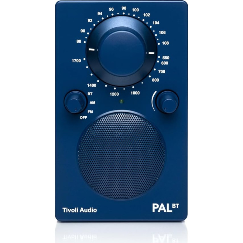 Tivoli Audio PAL BT Portable FM/AM Radio Bluetooth (Blue)