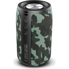 Zealot Bluetooth Speaker, Music Box Bluetooth with USB/TF Card/AUX, Bluetooth Box with IPX5 Waterproof, 12 Hours Playtime, Dual Pairing, Portable Wireless Speaker for Home and Outdoor (Z-Camouflage)