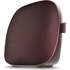 Fresh 'n Rebel Soul Bluetooth Speaker with 15 Hours Playtime, Deep Bass, Stereo Mode, IPX5 Waterproof Class and Hands-Free Function (Deep Mauve)