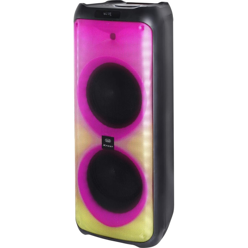 Trevi XFEST XF 4100 PRO Amplified Speaker, 300W, Bluetooth, USB, AUX-IN, TWS, Flame Effect Fire Flame Discolight