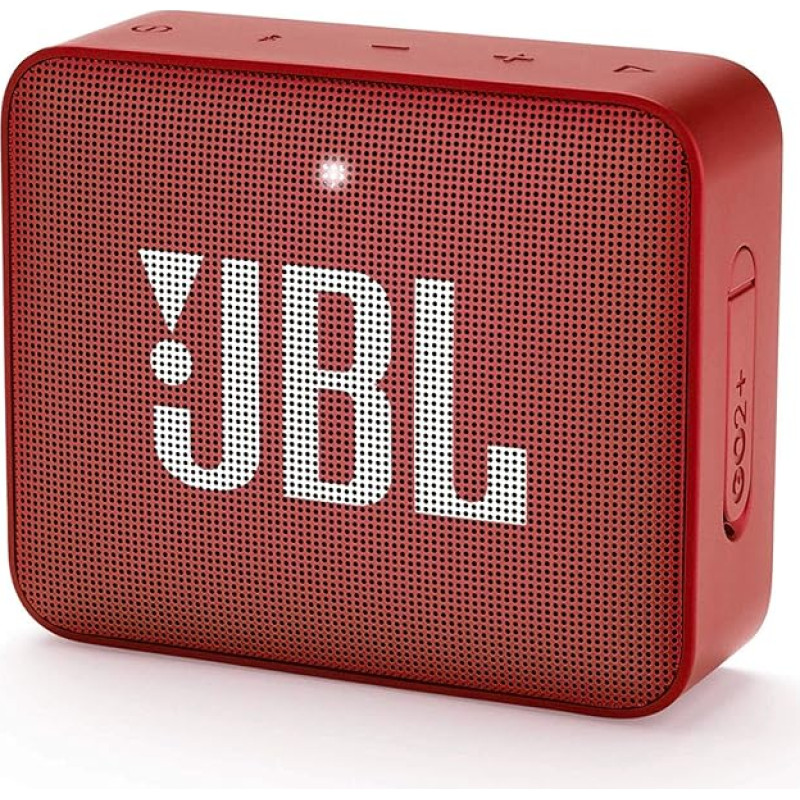 JBL Go 2 Plus Portable Bluetooth Headphones - Red