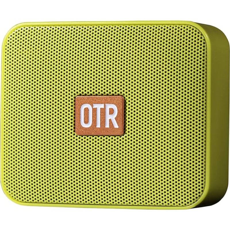 OnTrack OTR Portable Wireless Speaker 5W Bluetooth with AUX-IN and SD Card Plus USB Support (Yellow)