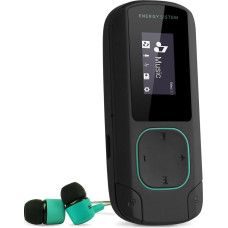 Energy Sistem MP3 Clip Bluetooth (Bluetooth, 8 GB, Clip, FM Radio und microSD) - Mintgrün