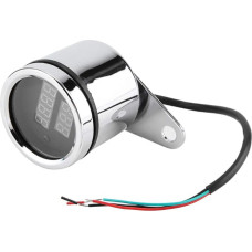 BOROCO 2 in 1 motociklo LED skaitmeninis skaitmeninis voltmetras tachometras matuoklis metalinis odometras spidometras