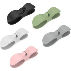 5 Stück Kabelaufwickler,Selbstklebend Kabelclips,Cable Management,Schreibtisch Kabelclips,Kabelhalter,Kabel Organizer für Geräte,Kabelaufwicklung,Selbstklebend Kabel Organizer,für Küchengeräte