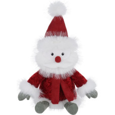 Apricot Lamb Christmas Winter Santa Plush Toy Pliušinis žaislas mergaitėms, berniukams ir kūdikiams - pūkuotas pliušinis žaislas žaidimui, kolekcionavimui ir glamonėjimui - jaukus pliušinis žaislas - pliušinis hipopotamas