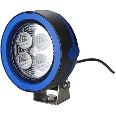 HELLA 1GM 996 136-311 LED darbinis šviestuvas - Mega Beam - 12/24V - 800lm - montavimas - vertikalus - apšvietimas trumpais atstumais - Kabelis: 2000mm - Kištukas: atviri kabelio galai