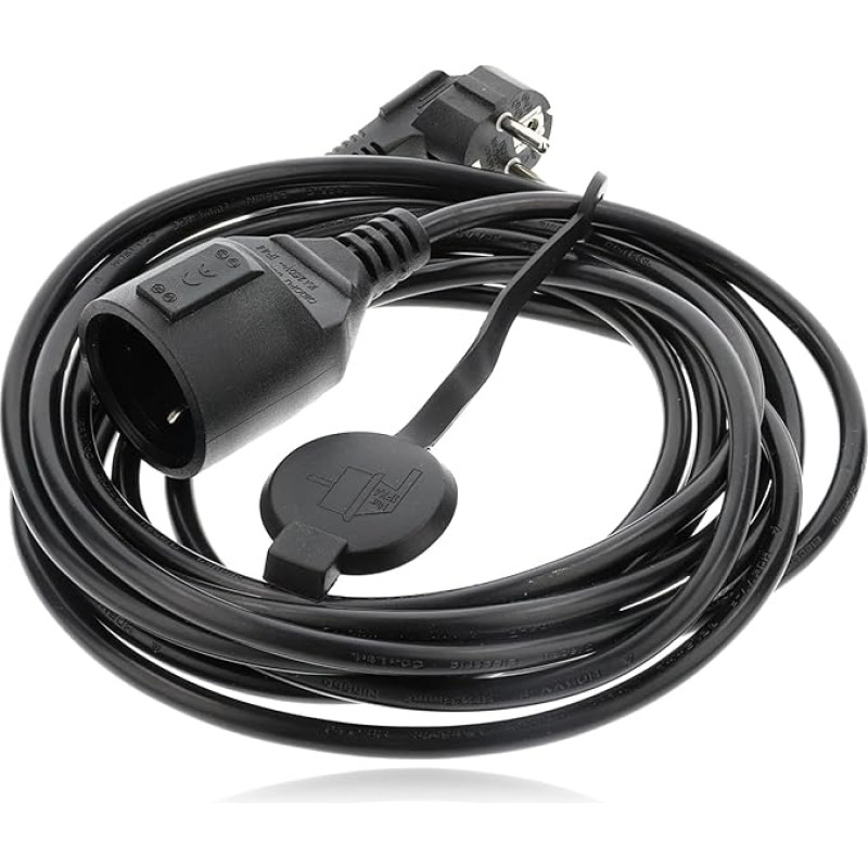 P4Y prailginimo kabelis su IPx4 vandeniui atsparia klase ir 