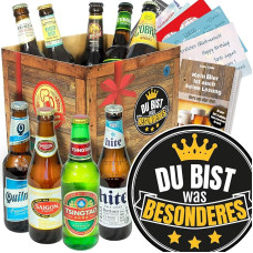 Du bist was Besonderes/Geschenkbox - Bier mit Bieren der Welt