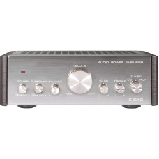 Renkforce E-SA9 Stereofoninė garso kolonėlė 2x12 W + 2x5 W Silber (metalinė), Dunkelbraun, 350134