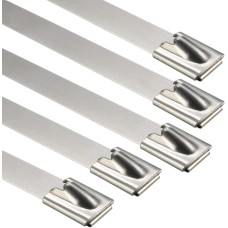 sourcing map Stainless Steel Cable Ties 8